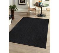 Prakriti Rugs - Tappeto indiano fatto a mano, in iuta naturale, per esterni, misura quadrata, 150 cm x 150 cm