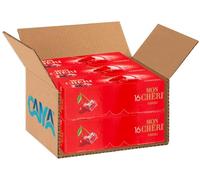 Praline di Cioccolato Extra con Ciliegia e Liquore, Incartati Singolarmente per mon cheri, Confezione T16 da 168g [BOX con 6 Confezioni]