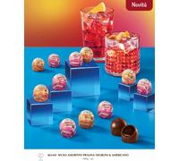 PRALINE RIPIENE LINDT COCKTAIL NEGRONI E AMERICANO CIOCCOLATO FONDENTE E LIQUORE