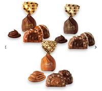 PRALINE RIPIENE LINDT TESORI NASCOSTI ASSORTITI CIOCCOLATO AL LATTE TRE GUSTI