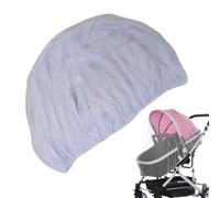 Pram Net - Copertina Di Rete Da Passeggino | Copertura Di Protezione Dei Passeggini | Mesh Carrozzeria Traspirante Con Cerniera Laterale E Vista 360 | Protezione Elastica Del Cucciolo Di Bambino Morbi
