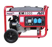 Pramac EM3300 Generatore 3 kW OHV a benzina con AVR Stage V fornito di ruote