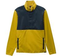 PRANA Gridlocked Fleece 1/4 Zip M - Uomo - Giallo / Blu - Taglia M- modello 2025