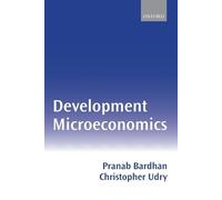 Pranab Bardhan Christopher Udry Development Microeconomics (Tascabile)