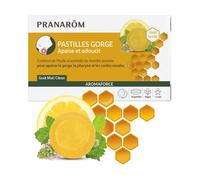 Pranarôm Aromaforce Pastiglie Gola Miele Limone 24un - Pastiglie gola