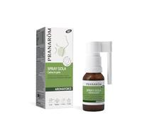 Pranarôm Aromaforce Spray Gola Azione 3in1 Bio 15 ml | Sinergia di oli essenziali OECT ideale nei mesi freddi. Vegano, adatto dai 6 anni.