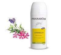 PRANARÔM - Aromapic Bio Repellente per Zanzare, Roll-On da 75 ml - Protezione Naturale Efficace con 6 Oli Essenziali e Citrodiol® - 7 Ore di Protezione - Sicuro per Bambini e Donne in Gravidanza