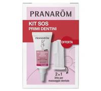 Pranarom Kit Sos Primi Dentini 1 Gel Eruzione Denti Da Latte15 Ml + 1 Dito Massaggiante