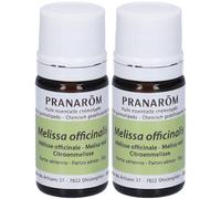 Pranarom Olio Essenziale Melissa 2x5 ml Soluzione orale