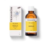 Pranarôm - Olio Vegetale di Nigella Bio - Purificante e Lenitivo per Pelle Impura e Sensibile - Rinforzante per Capelli Fragili - Ideale per Pelle Grassa, Acne e Cuoio Capelluto - 50 ml