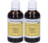 Pranarom Olio Vegetale Iperico Fiori 2x50 ml Soluzione orale