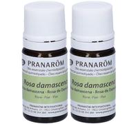 Pranarom Rosa Damascena Olio Essenziale Bio 2x5 ml Olio essenziale