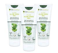 PraNaturals Gel di Aloe Vera 3x200 ml - Gel Lenitivo, Idratante e Nutriente | Idrata la Pelle Secca e Danneggiata, Facile da Assorbire, Non Grasso e Non Oleoso