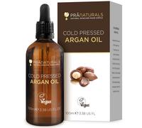 PraNaturals Olio di Argan del Marocco per capelli viso e corpo 100% Naturale