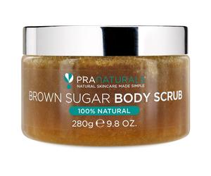 PraNaturals Scrub corpo allo zucchero di canna 280 g