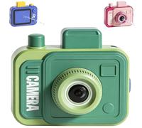 Prank Two-Way Camera Water Gun, Prank Camera Water Gun Spruzzatore d'acqua a spruzzo all'indietro, divertente articolo scherzo per feste, ufficio e giochi estivi (verde)