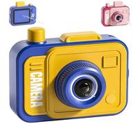 Prank Two-Way Camera Water Gun, Prank Camera Water Gun Spruzzatore d'acqua a spruzzo all'indietro, divertente articolo scherzo per feste, ufficio e giochi estivi (blue)