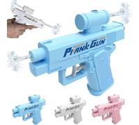Prank Two-Way Water Gun, Compulsive Two-Way Water Gun, two way water gun, Can Spray From Front and Back (Blue)