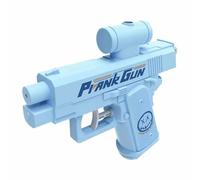 Prank Two-Way Water Gun, Inverse Water Gun, Creative Pranks Battle Toy Waters Guns Fight, Water Blaster Prank Ideas per il divertimento finale (Blue)