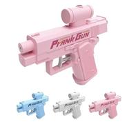Prank Two-Way Water Gun, la pistola ad acqua per scherzi può spruzzare acqua dalla parte anteriore e posteriore (Pink)