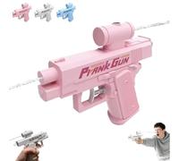 Prank Two-Way Water Gun, Prank Water Gun, Water Gun Prank Can Spray From Front and Back (Pink)