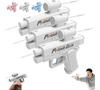 Prank Two-Way Water Gun, Prank Water Gun, Water Gun Prank Can Spray From Front and Back (White*3)
