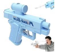 Prank Two-Way Water Gun, Reverse Spray Squirt Gun, Funny Water Gun for Creative Pranks, Can Spray Front & Back, Ideal Summer Toy (Blue)