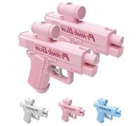 Prank Two-Way Water Gun, Two-Way Water Gun Prank, Pull The Trigger and Shoot Backwards, Press The Button and Shoot Forwards, Fun Office & School Prank Toy, For Friends (2B)