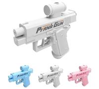 Prank Two-Way Water Gun, Upgraded Prank Water Gun Prank Water Sprayer Double-Sided Reverse, Creative Pranks Battle Toy Waters Guns Fight (3pcs,White)