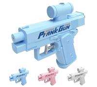 Prank Two-Way Water Gun, Upgraded Prank Water Gun, Press The Button and Shoot Waters spray, Prank Lovers, Hilarious Novelty Toy for Parties & Summer Fun (Blue)