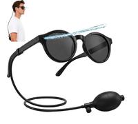 Prank Water Glasses,Hidden Water Shooting Sunglasses for Adults,Funny Squirt Glasses with 90ml Refillable Water Reservoir, for Beach, Pool, BBQ, Birthday Pranks, Gag Gift