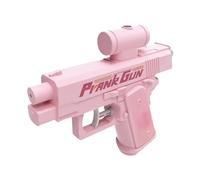 Prank Water Gun, 2025 New Prank Two-Way Water Gun, Can Spray from Front and Back (Pink)