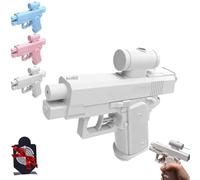 Prank Water Gun, High Pressure Long Range Fun Quirky Water Gun, Parties, Beaches and Poolside Mischief (White)