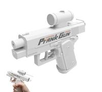 Prank Water Gun, Prank Gun, Prank Two-Way Water Guns, Pistola ad acqua, pistola ad acqua per piscina estiva all'aperto, Pistola ad Acqua Potente Fucile ad Acqua per ragazzi, ragazze (Bianco)