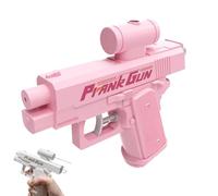 Prank Water Gun, Prank Gun, Prank Two-Way Water Guns, Pistola ad acqua, pistola ad acqua per piscina estiva all'aperto, Pistola ad Acqua Potente Fucile ad Acqua per ragazzi, ragazze (Rosa)