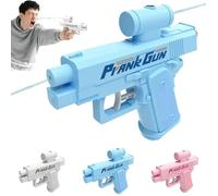 Prank Water Gun,prank Two-way Water Gun,pistola D'acqua Scherzo, Pranks Squirt Guns Can Spray From Front and Back, Novelty Gift for Friend Classmate Family (blue)