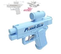 Prank Water Gun, Prank Two-Way Water Gun, Prank Squirt Gun Can Spray from Front and Back (Blue)