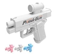 Prank Water Gun, Prank Two-Way Water Gun, Pranks Squirt Gun Can Spray from Front and Back (White)