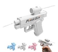 Prank Water Gun,Water Gun Prank,Can Spray from Front and Back (1, White)