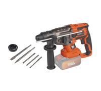 Prank wireless martellino 40v 5j SDS -Plus Brushless + 5 Accessori - Dual Power Powdp15680 - consegnato senza batteria o caricabatterie