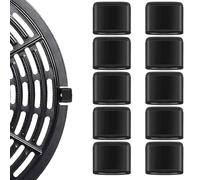 PRAOFRT 10 Pezz Gommini friggitrice ad aria Piedini in Gomma per Vassoio della friggitrice ad Aria, Blocchi di Silicone, coperchi in Gomma Resistente ai Graffi, Parti di Ricambio per friggitrice
