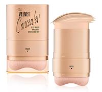 PRAOFRT 2 in 1 Concealer Design a Doppia Estremità con Spazzola,Consistenza Liscia,Applicabile a Copre Segni di acne, Macchie, Cerchi Scuri, Pori Spessi,Regali per le Donne,151#