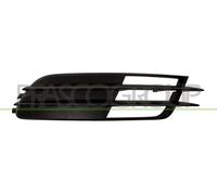 Griglia Destra Paraurti Goffrata Nera Per Audi A6 (4g2) 2011-2014 Lato Destro