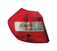 Prasco Fanale posteriore BMW Serie 1 E87/E81 2004-2007 Destro senza porta lampada Bianco-Rosso