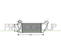 PRASCO CI942N002 Intercooler per FIAT Scudo Van (270, 272) Scudo (270, 272)