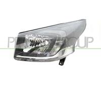 PRASCO Fanale H4 Sinistra Con le Luci Diurne (LED) per Opel Vivaro Combi