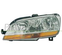 Prasco Faro anteriore FT3504914 sinistro H7+H1+H1 elettrico con motore, fanale arancio