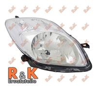 Faro anteriore destro per toyota yaris 2009 al 2011 cromato impianto valeo