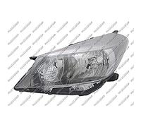 Faro anteriore sinistro per toyota yaris 2011 al 2014 cromato bordo grigio