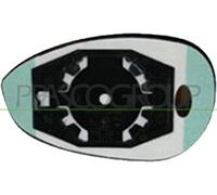 PRASCO FT0307503 PIASTRA SPECCHIO RETROVISORE LATO DESTRO (PASSEGGERO) CONVESSA SPECIFICO PER GRANDE PUNTO DAL 2005 AL 2017.
